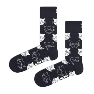 Calcetines cat black