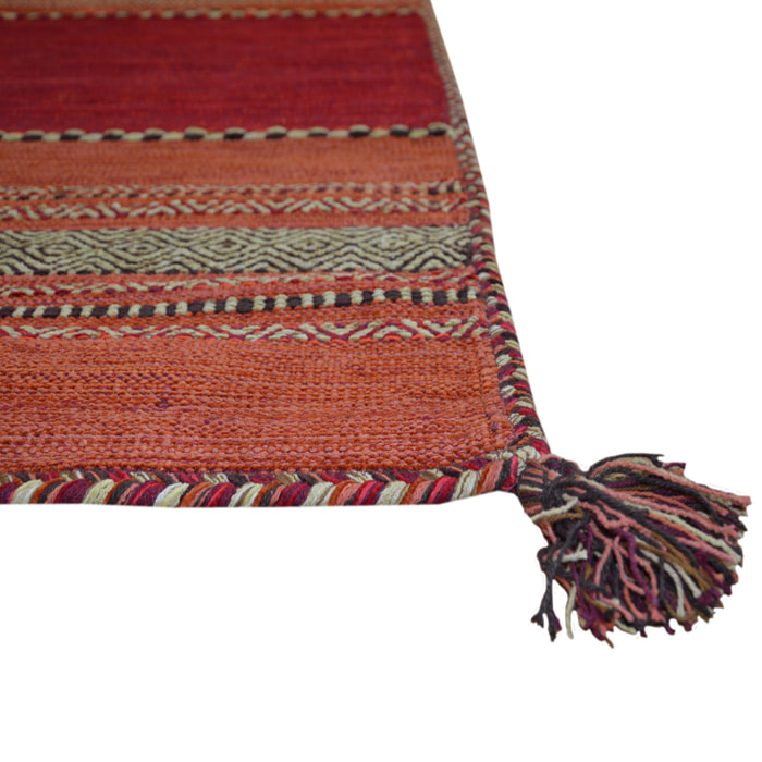 Tappeto Kilim Rosso