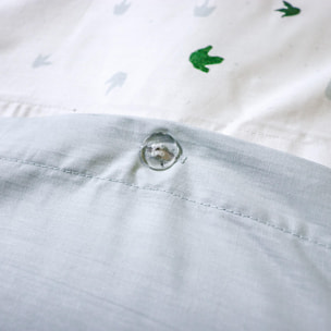 Parure de lit imprimée 100% coton, DINO JUNGLE
