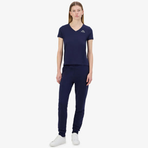 Kappa - T-Shirts & Top Donna Blu - Logo Cabou
