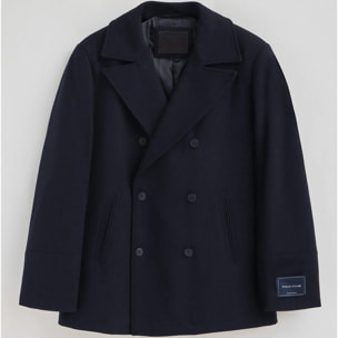 Abrigo Hanken azul marino con logo Polo Club