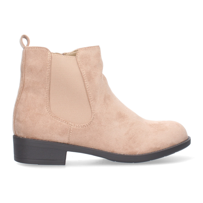 Botin de tacon comodo para mujer