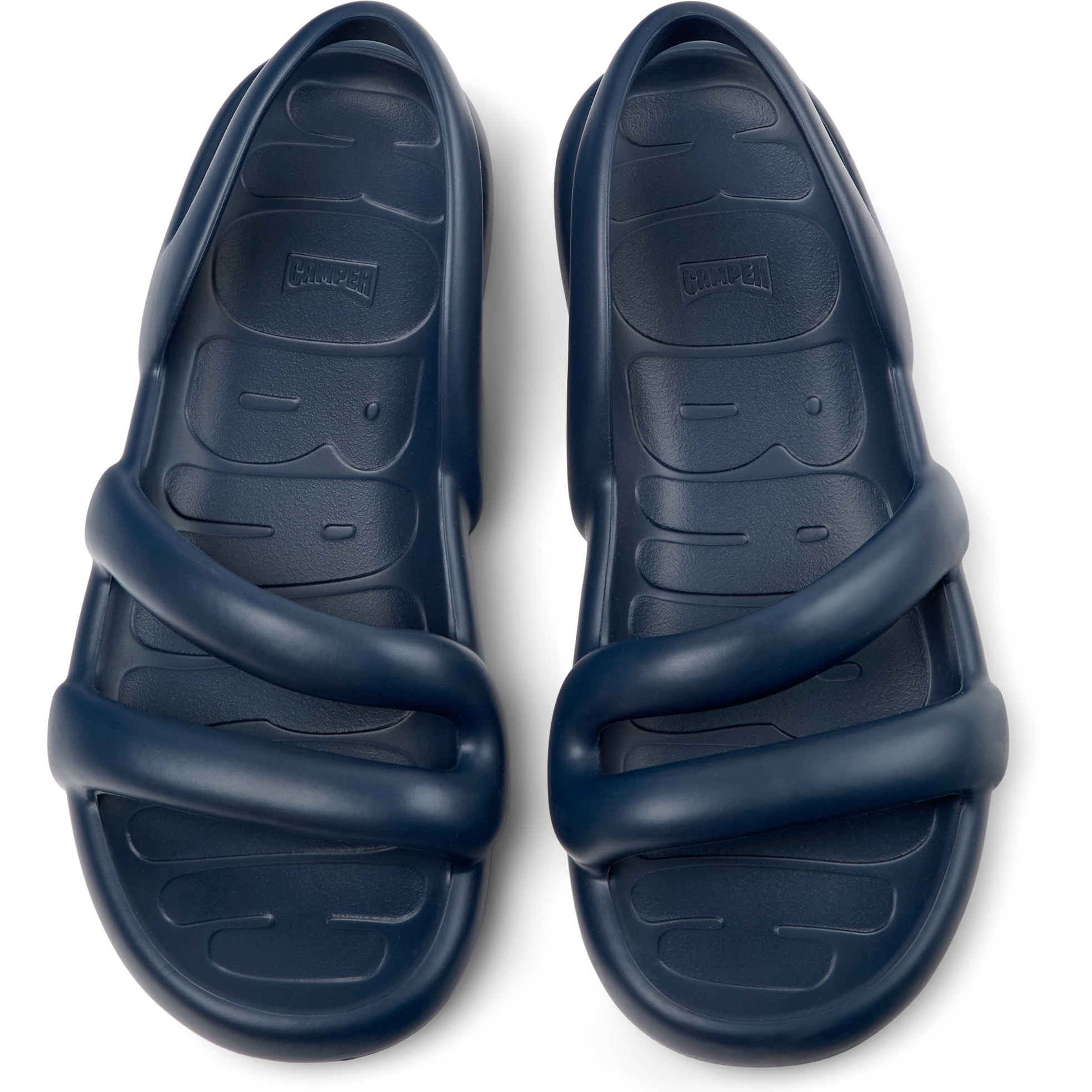 Sandalias - CAMPER Kobarah Flat - Azul - Sintético