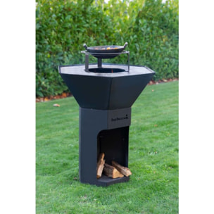 Support barbecue BARBECOOK Dynamic Centre support pour wok/cocotte