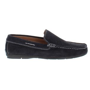 Armata di Mare Scarpe Uomo Mocassini in Vera Pelle Comfort con Soletta Rimovibile in Memory Foam AMU SS23F380 Navy