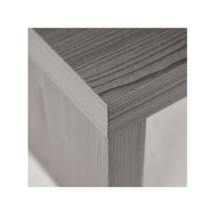 Table de chevet rectangulaire en décor chêne - BROOKLYN