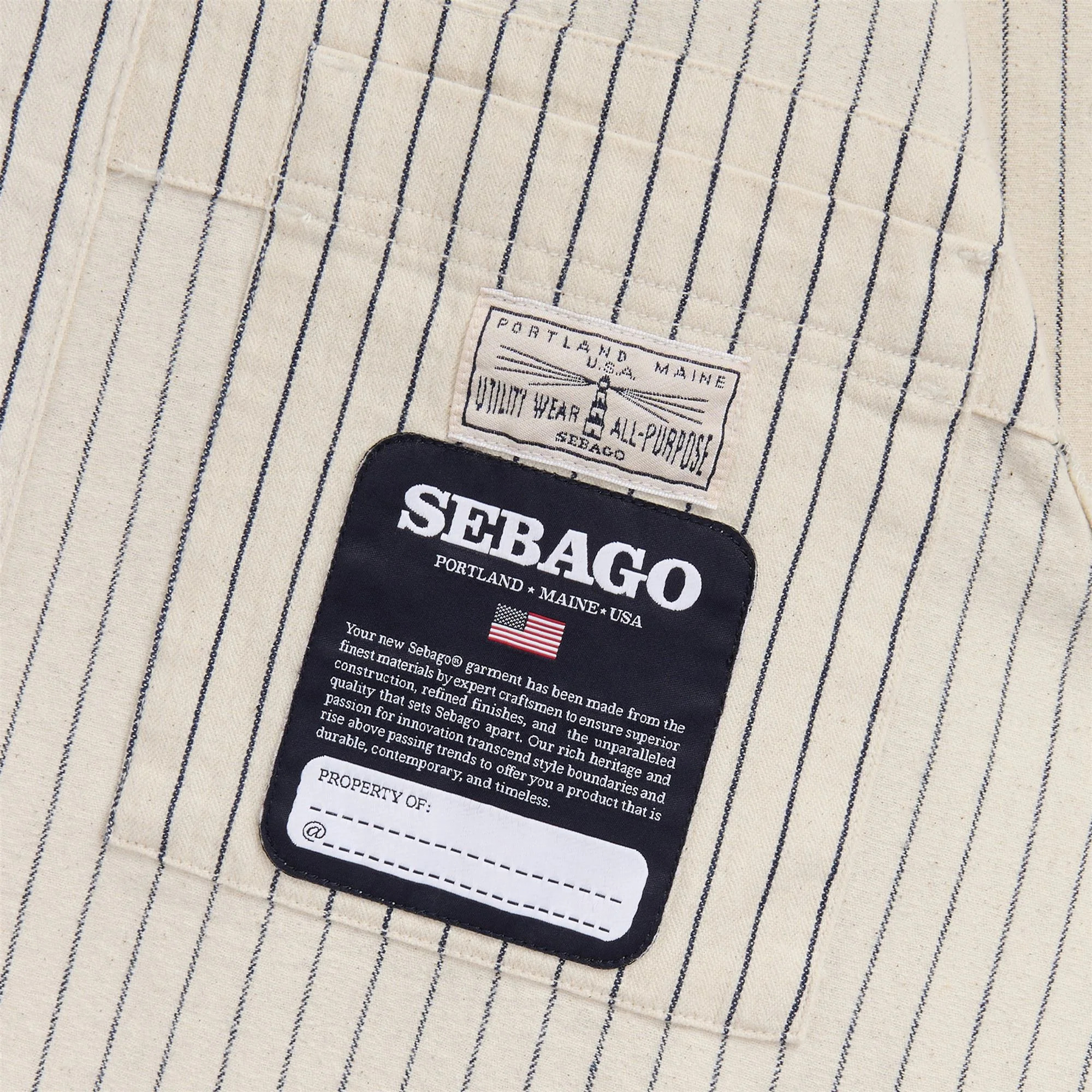 Sebago - Giacche Uomo Donna Bianco - Dorr Stripes