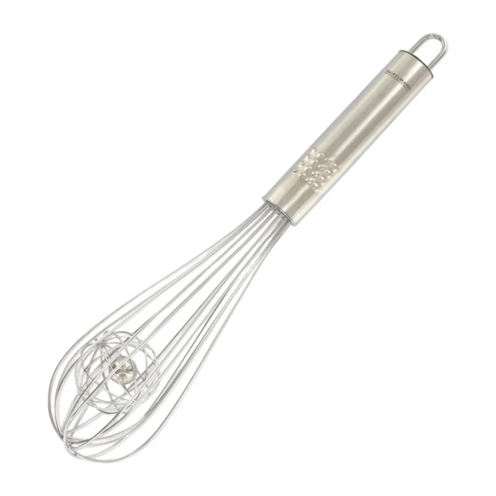 Fouet de cuisine et pâtisserie en inox avec bille 26,5 cm Fackelmann Ovale Limited Edition