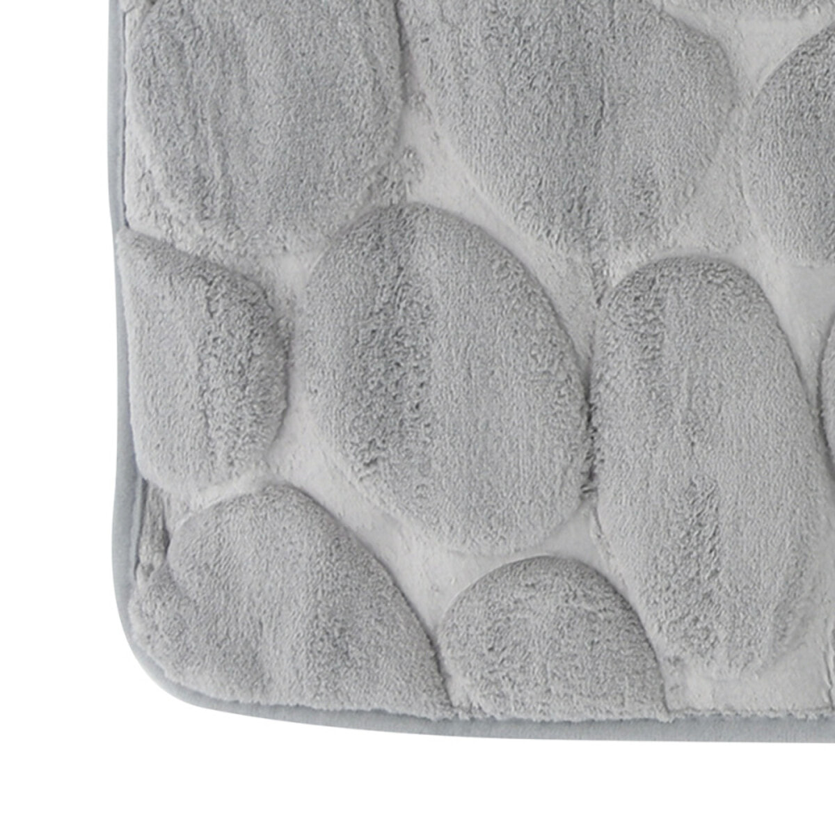 Tapis de bain Microfibre PEBBLE Gris MSV