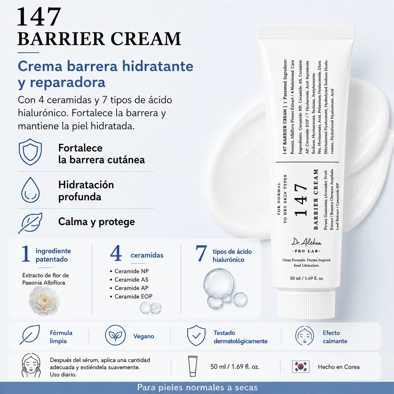 Crema barrera 147 Barrier Cream Dr. Althea 50 ml