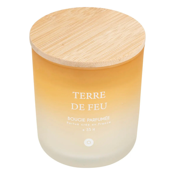 Bougie parfumée Sana 255g pot verre Terre de Feu