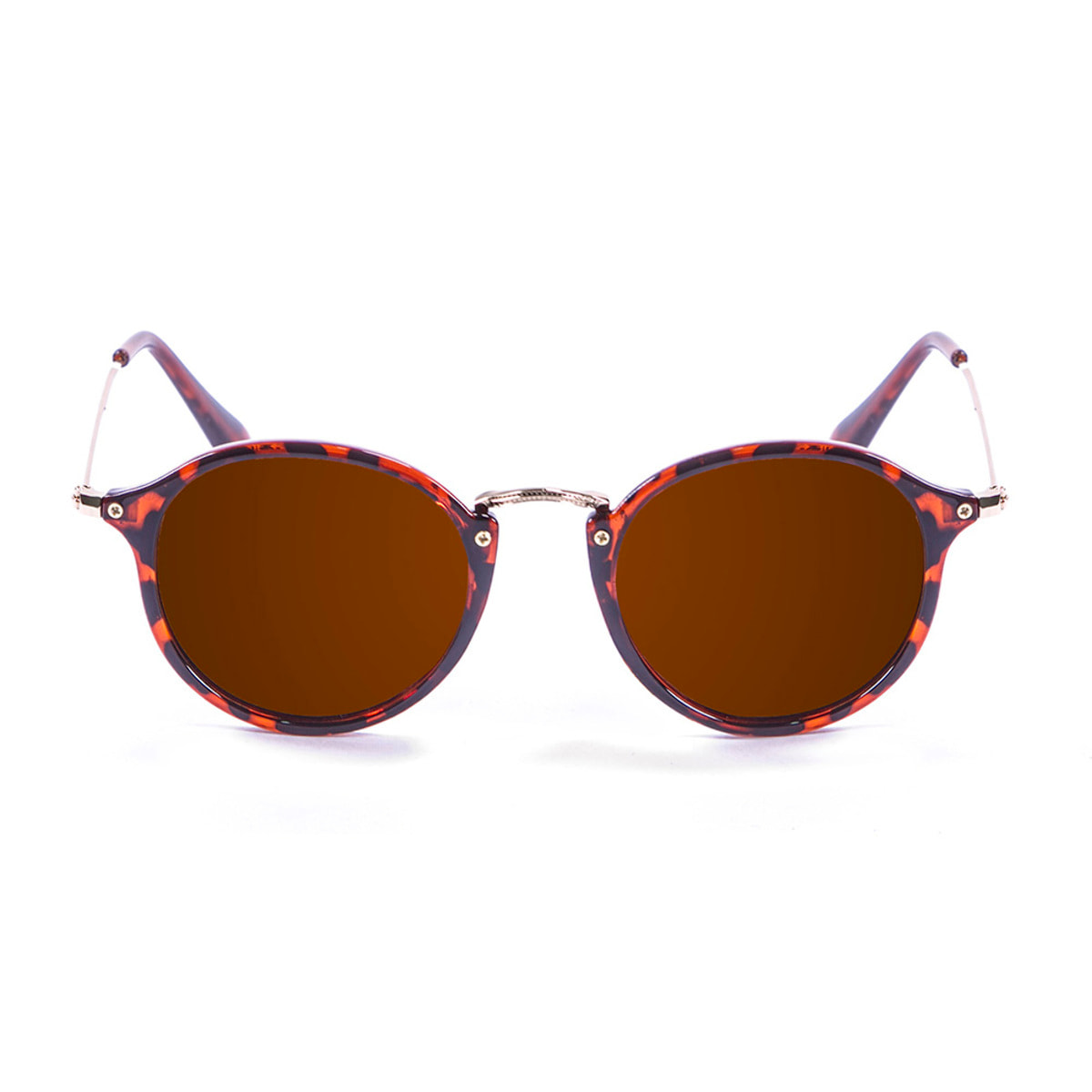 GAFAS DE SOL SUNPERS BIARRITZ METAL BRIDGE & TEMPLE de color Marron