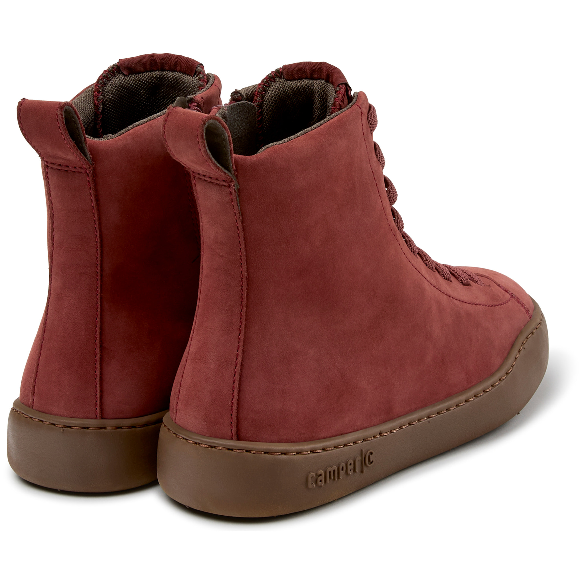 Sneaker-Bootie - CAMPER Peu Touring - Burdeos - Piel nobuk