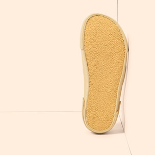 Zapatos N5953 WASHED COTTON HONEY/TEKO color Honey