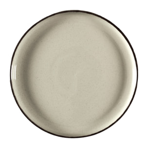 Service Vaisselle 12pcs Gres Du Temps Beige M2