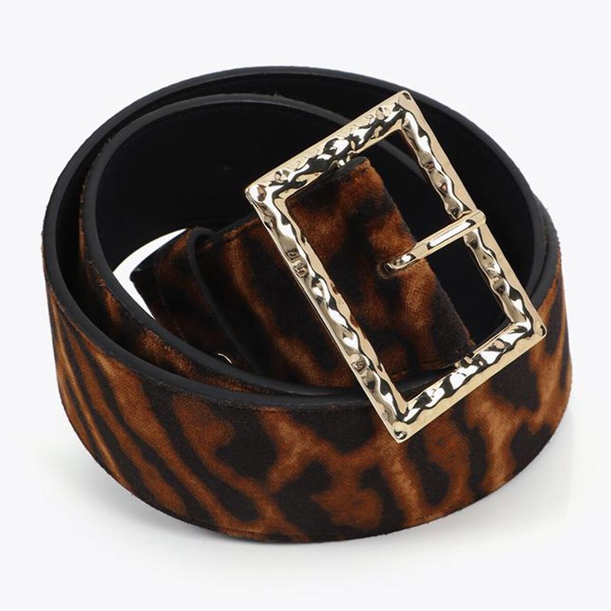 Cintura Larga Stampa Animalier