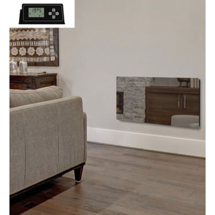 Panneau Rayonnant en verre Miroir 2000w