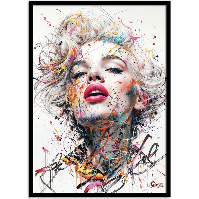 Affiche - Marilyn - Georges