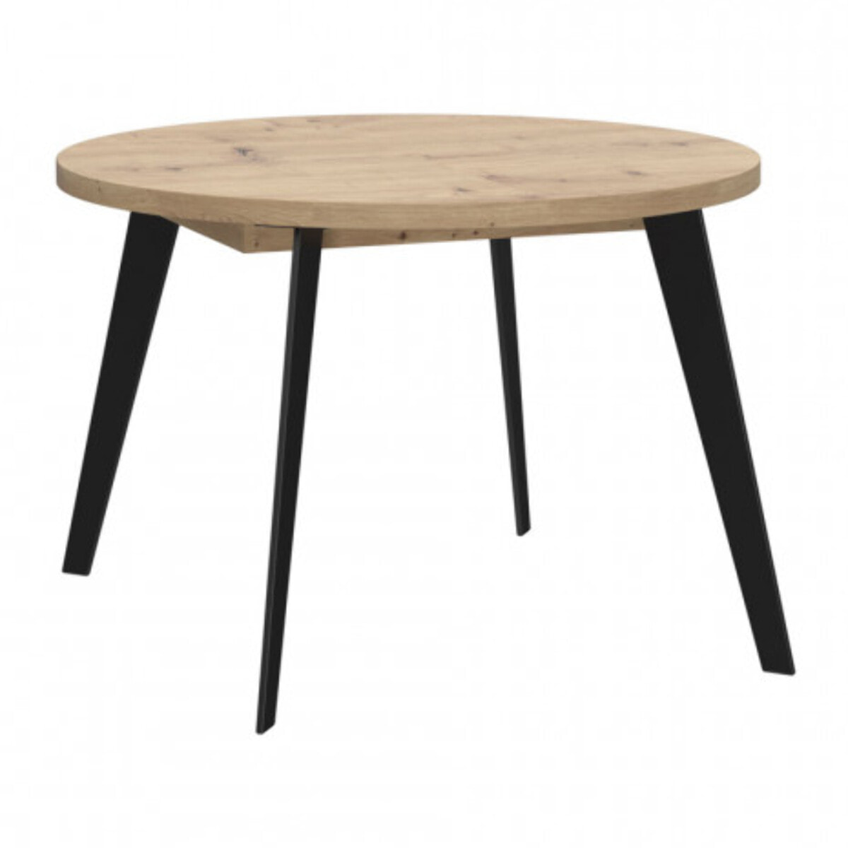 Table ronde en bois extensible D.110 cm - XTRA