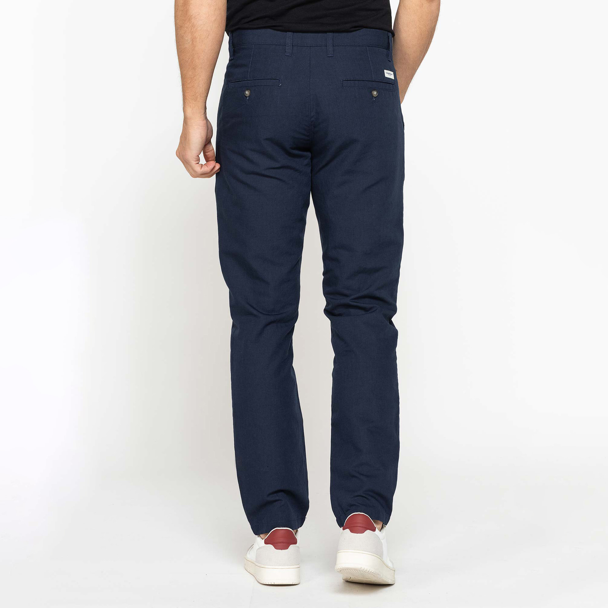 PANTALONE CHINO MOD. 624 IN TESSUTO LINO E COTONE