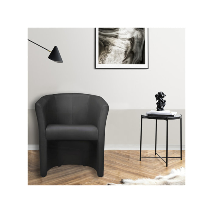 Fauteuil cabriolet en simili - LILOU