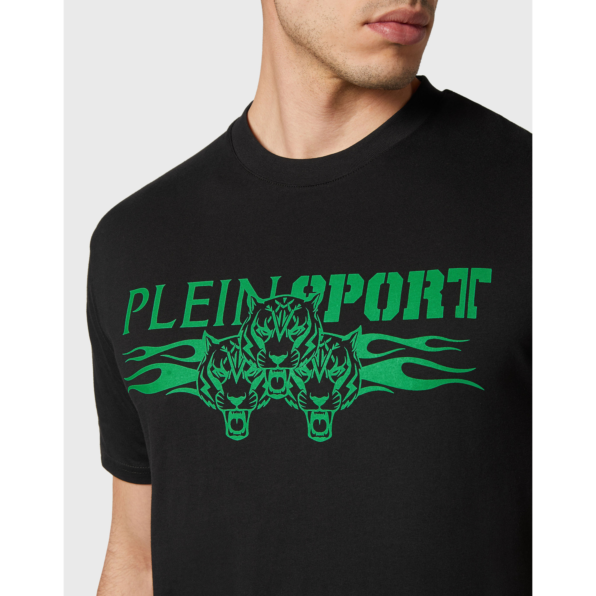 PLEIN SPORT T-Shirt Round Neck TIGER