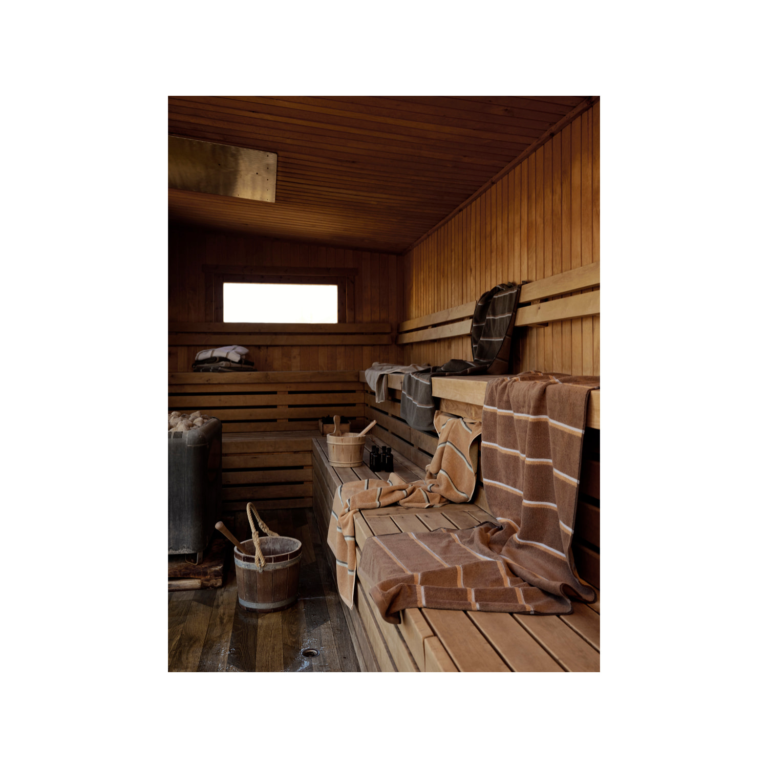 Serviette de bain Sauna