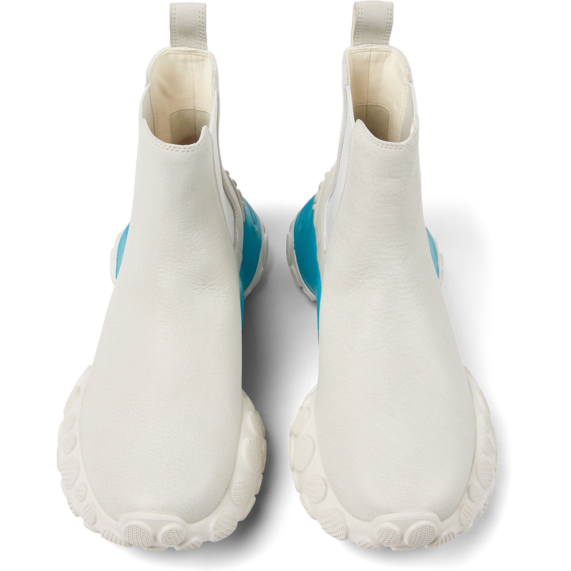 Botines - CAMPER Pelotas Mars - Blanco - Cuero liso