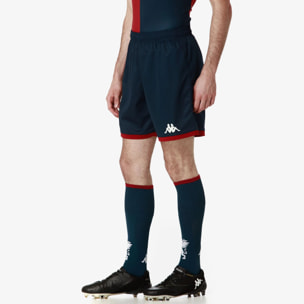 Pantaloni Corti Kappa Uomo Kombat Ryder Genoa Blu