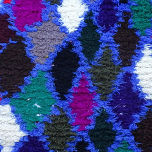 Authentique tapis berbère fait à la main en coton FUKI