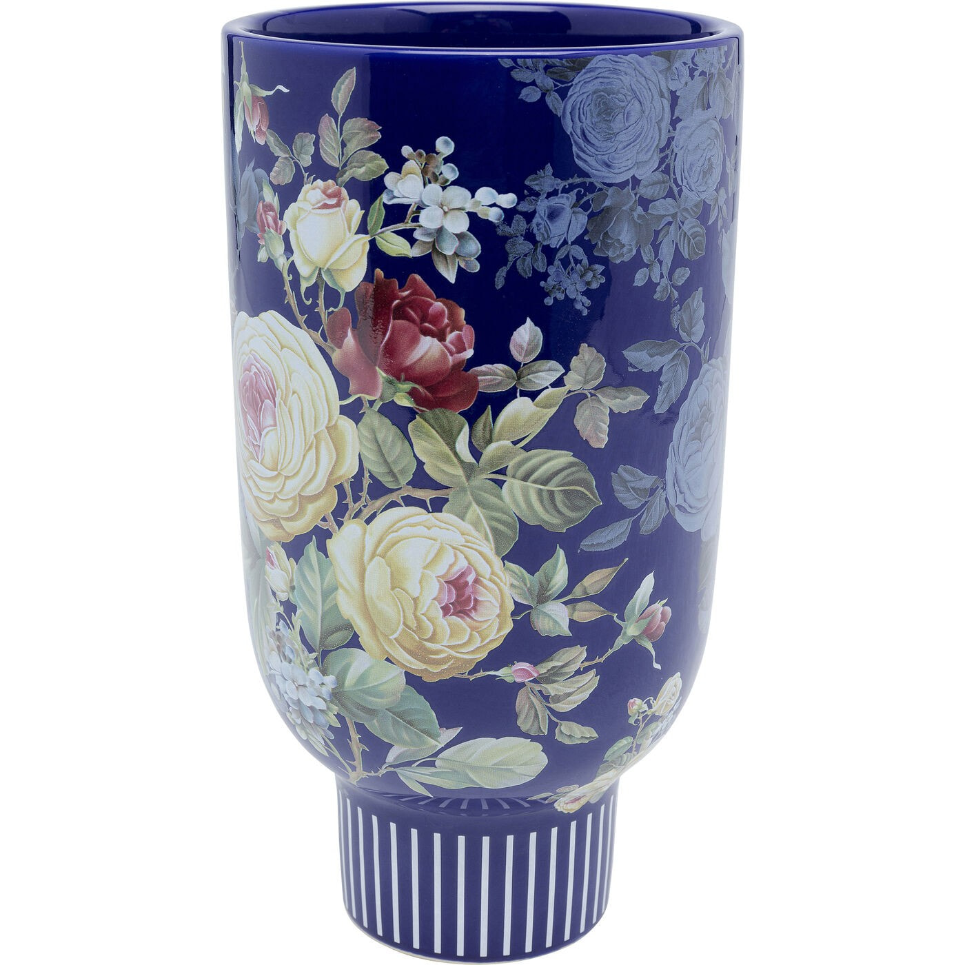 Vase Rose Magic 27cm bleu Kare Design