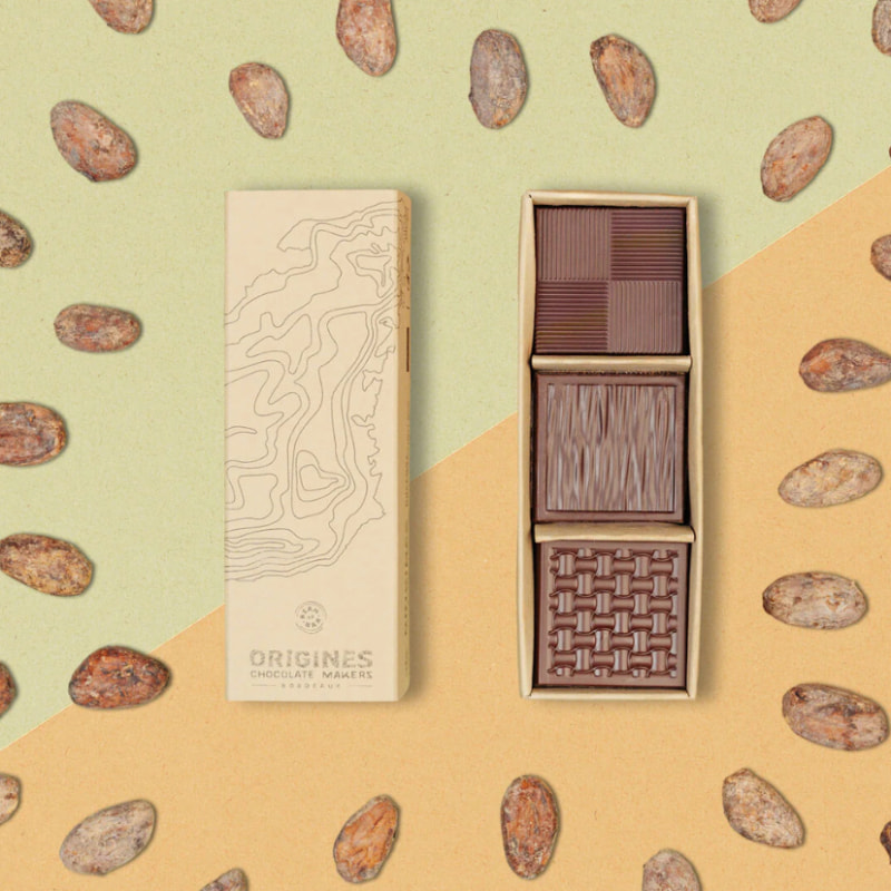 Mini Réglette Dégustation Pure Origines Bio - 90g