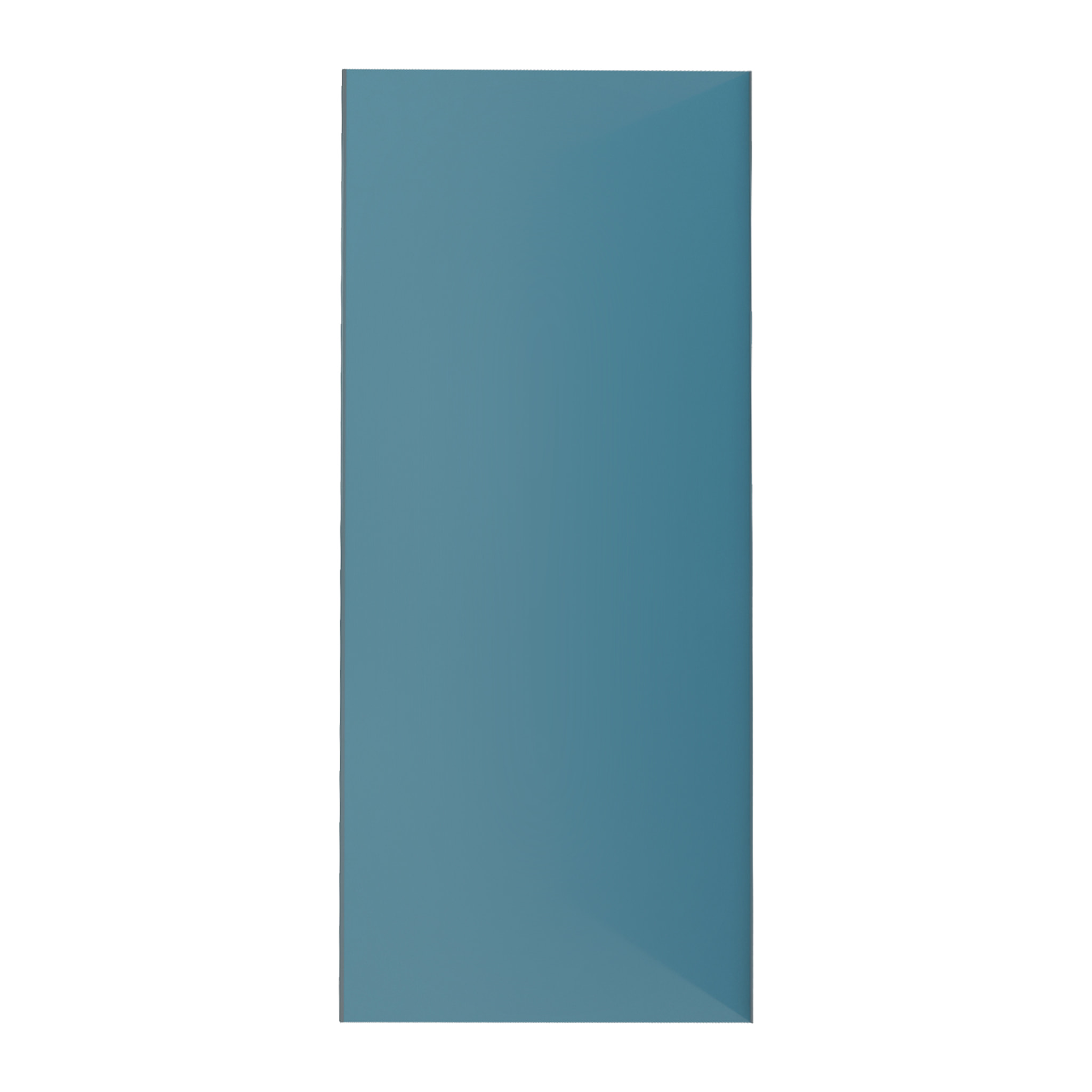Panneau Mural Finition Aluminium Bleu 90 x 210 cm - WALL'IT BLEU