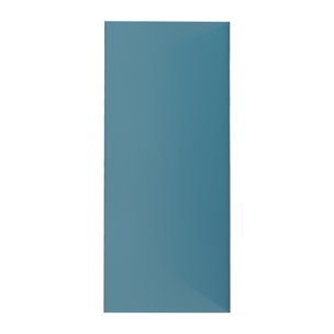 Panneau Mural Finition Aluminium Bleu 90 x 210 cm - WALL'IT BLEU