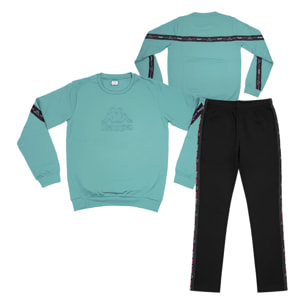 Tuta Ragazza KAPPA 8 - 16 Anni Cotone Felpato