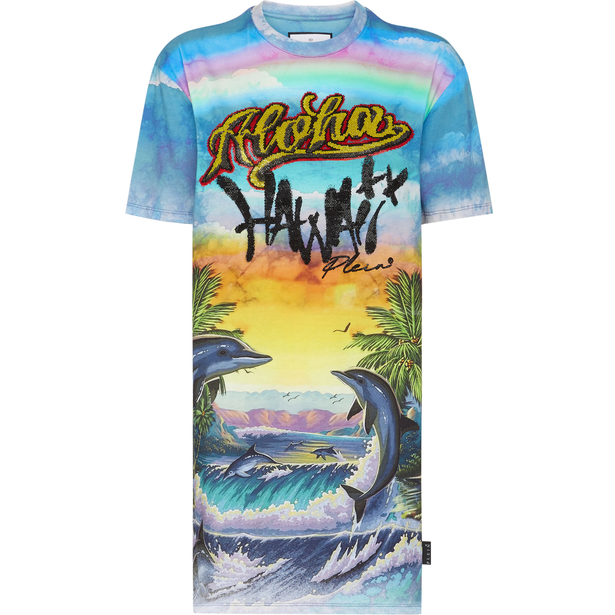 PHILIPP PLEIN T-Shirt Round Neck HAWAII