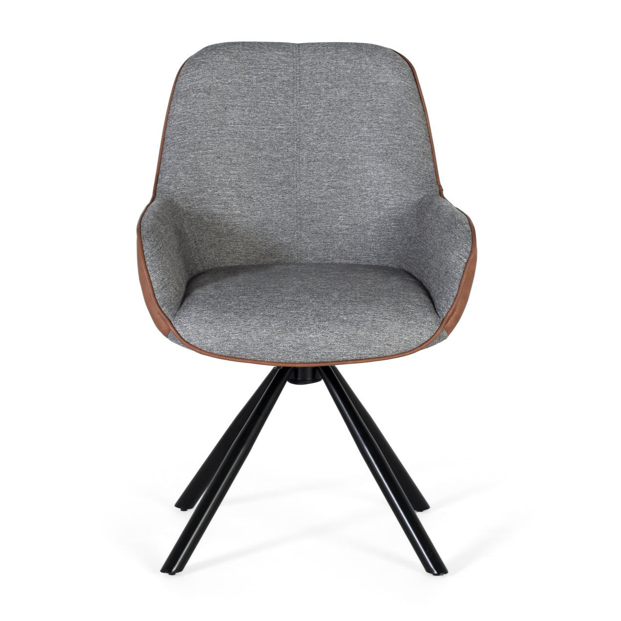 Silla de Tapizado Pu, Tela 52 Cm Estilo Contemporáneo