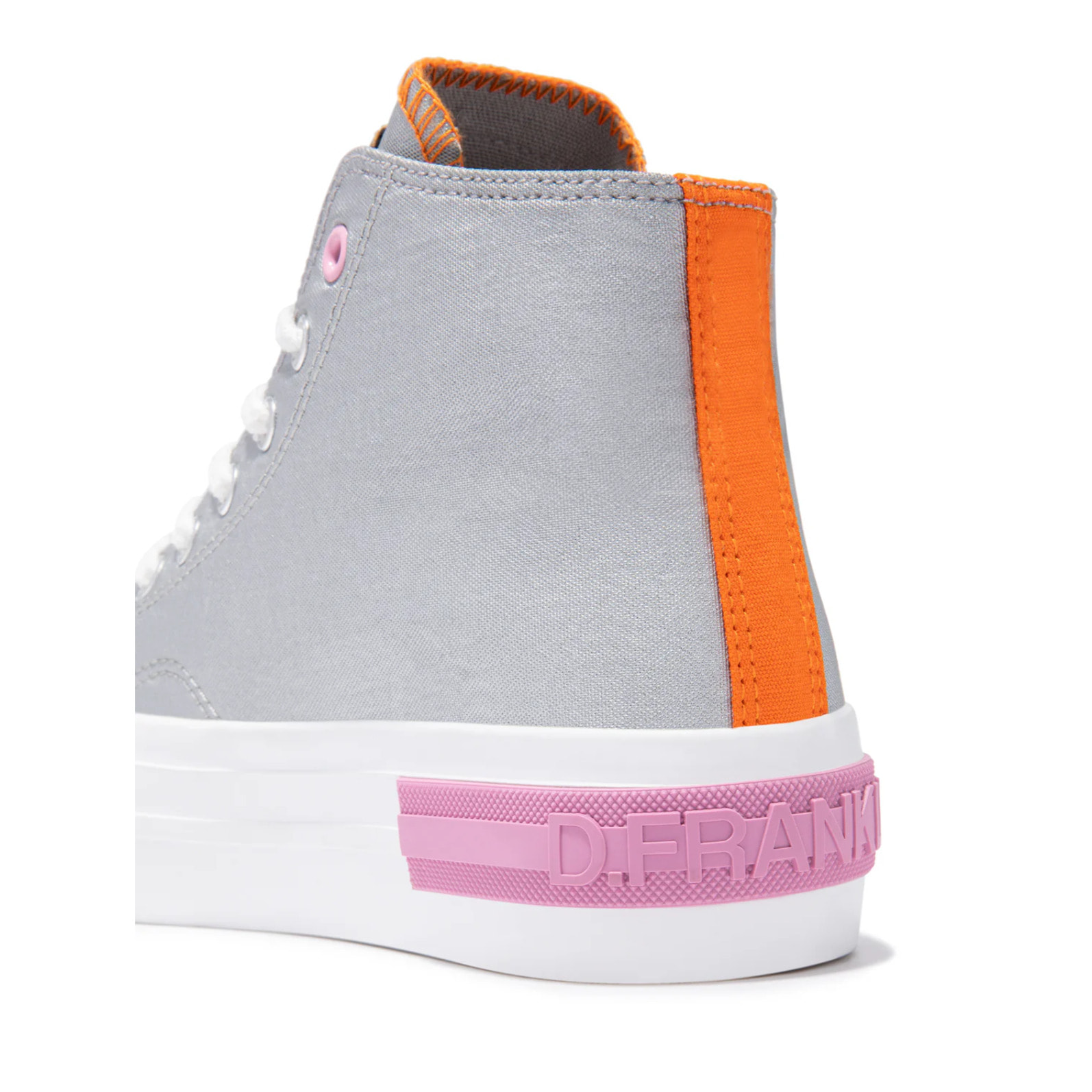 Zapatillas Altas Mujer One Way High Summer Club Plata D.Franklin