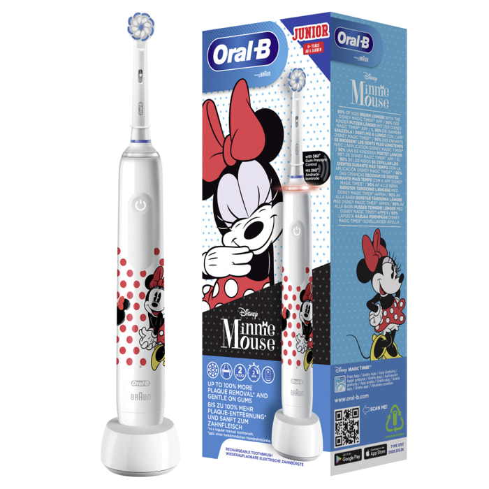 Oral-B Junior - Minnie Mouse - Brosse à dents électrique