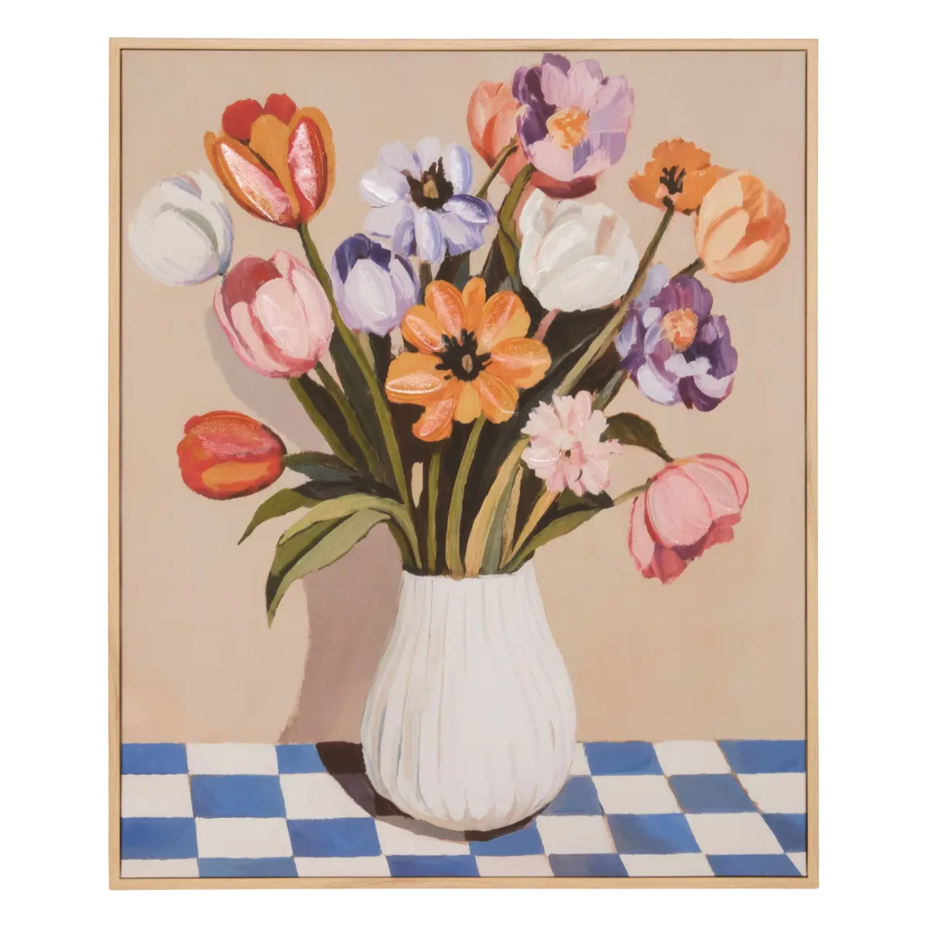 Toile Flori rectangulaire 50x60cm