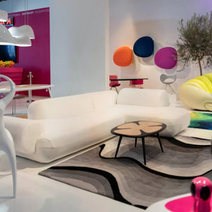 Canapé d'angle Soft blanc droite Kare Design