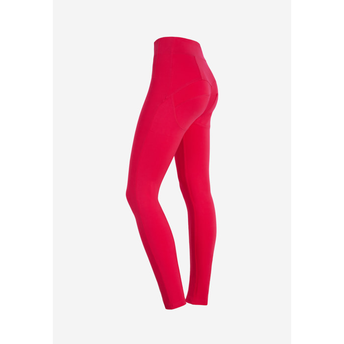 Pantaloni WR.UP® vita alta bustier in jersey tinto capo