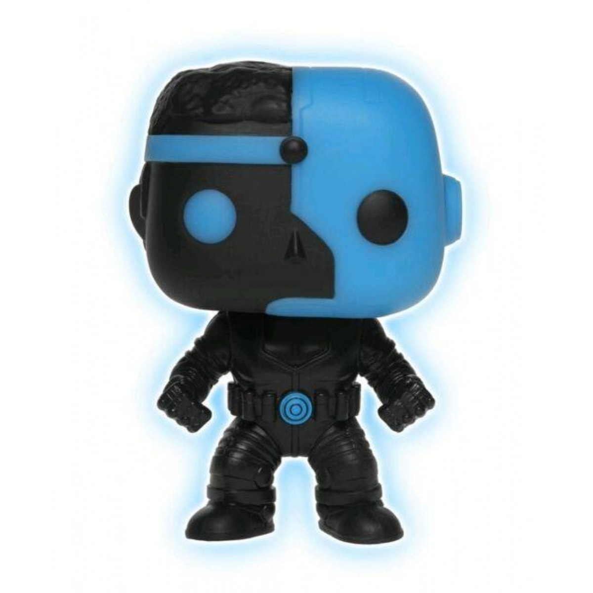 Justice League Funko POP Film Vinile Figura Cyborg Silhouette GITD Esclusiva