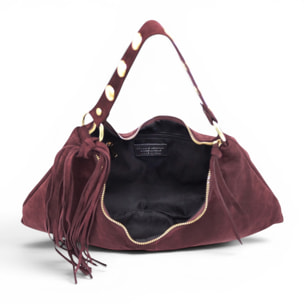 Borsa a spalla Cheval Firenze Petunia Bordeaux