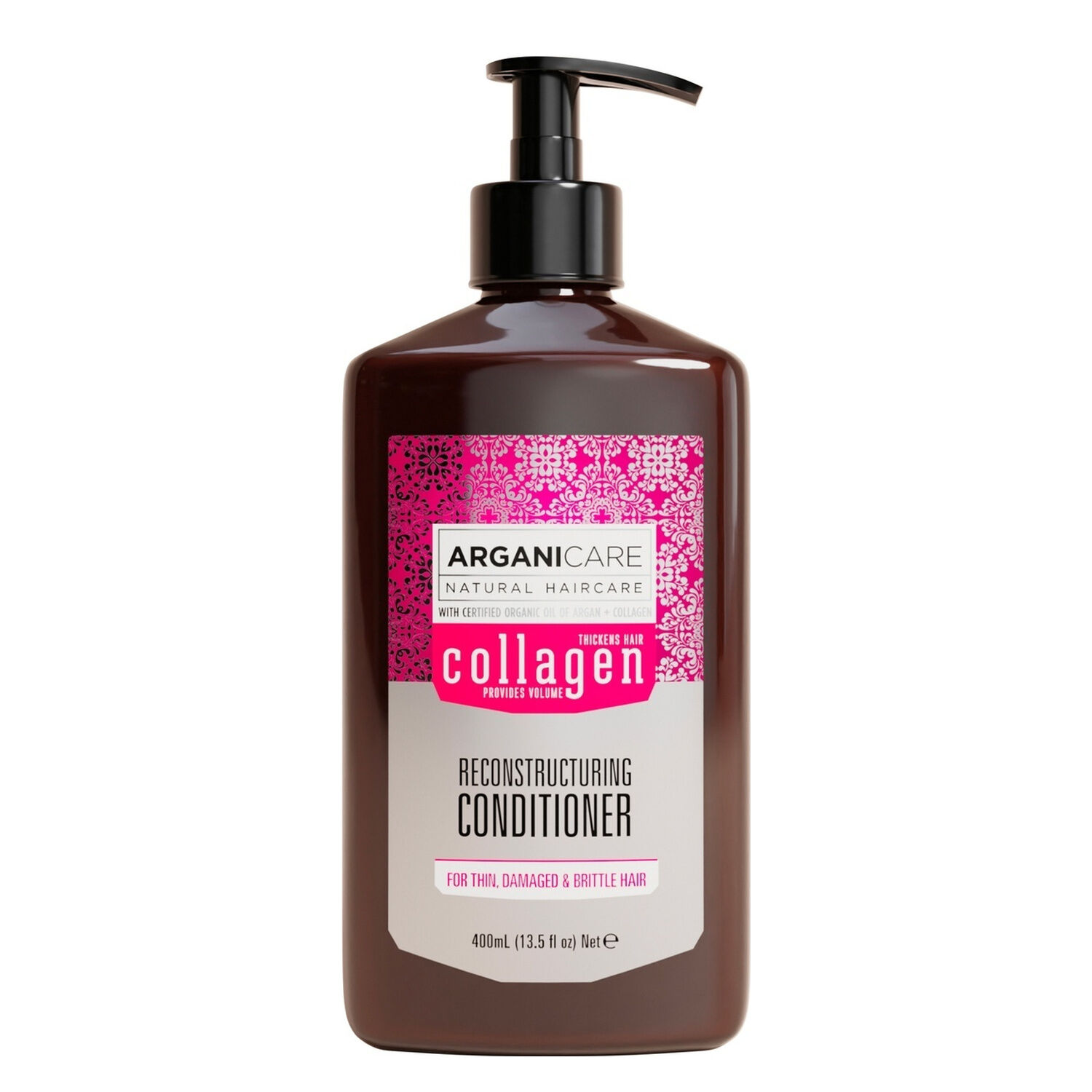 Collagen - Après-Shampooing Revitalisant - Cheveux Fins, Dévitalisés et sans Volume 400 ml