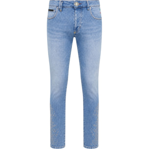 PHILIPP PLEIN Pantalones vaqueros Corte superrecto