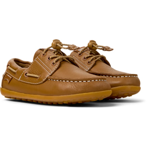 Scarpe stringate - CAMPER Peu Cami - Marrone - Pelle liscia