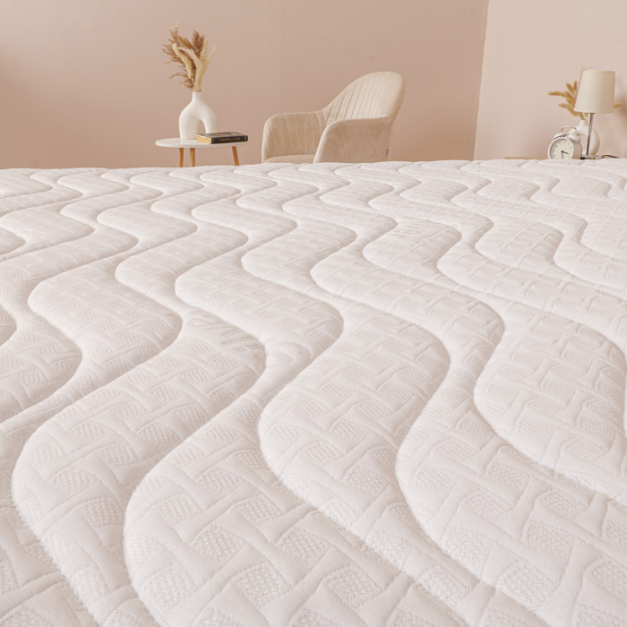 Materasso 800 Molle Insacchettate mod. ECLIPSE Matrimoniale mis. 140x190 alto 25cm Rivestimento Sfoderabile - Sleepy Italy