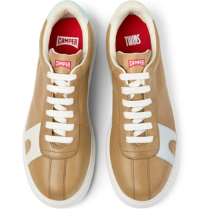 Sneakers - CAMPER Runner K21 - Marrone - Pelle liscia