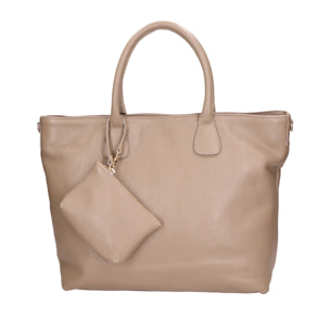 Borsa a mano da donna Made in Italy - Modello Wladimira - Vera pelle - 43.0 x 33.0 x 9.0 cm